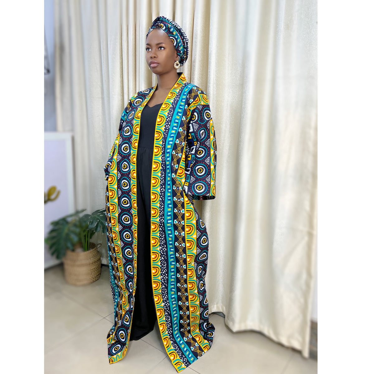 Ankara jacket Ankara kimono dress African kimono robe Robe de chambre  Maternity Robe – Sincere